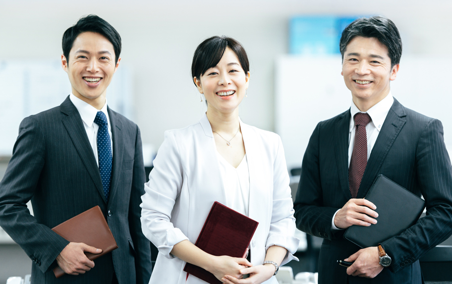 強力なマンパワーを推進力にする会社