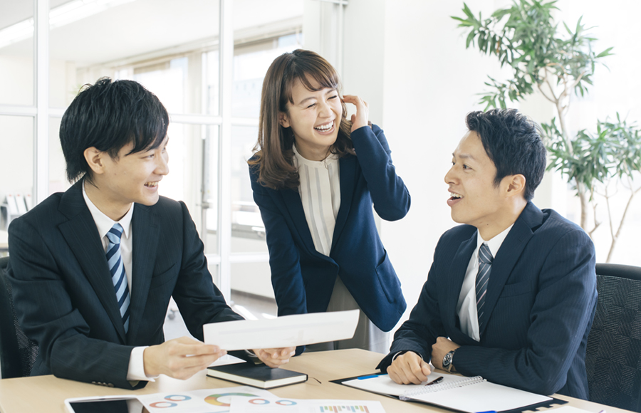 社員にとっての魅力一豊富なポストと実力評価制度