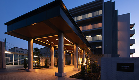 Entrance Night view